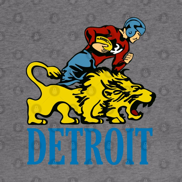 Detroit Lions 1934-1945 by Colonel JD McShiteBurger